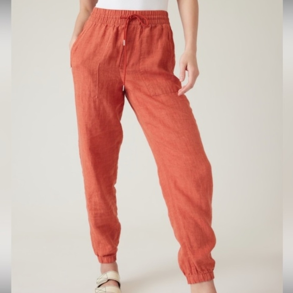 Athleta Retreat Linen Joggers